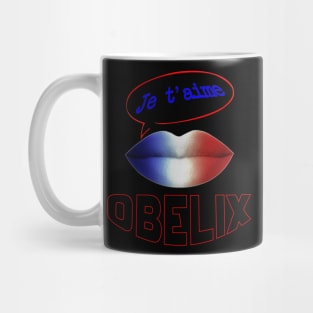 JE TAIME FRENCH KISS OBELIX Mug